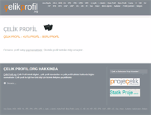 Tablet Screenshot of celikprofil.org